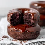 Double Chocolate Cake Donuts