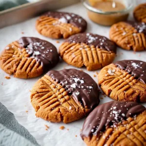 Flourless Peanut Butter Cookies