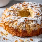 Gluten-free almond croissant cake