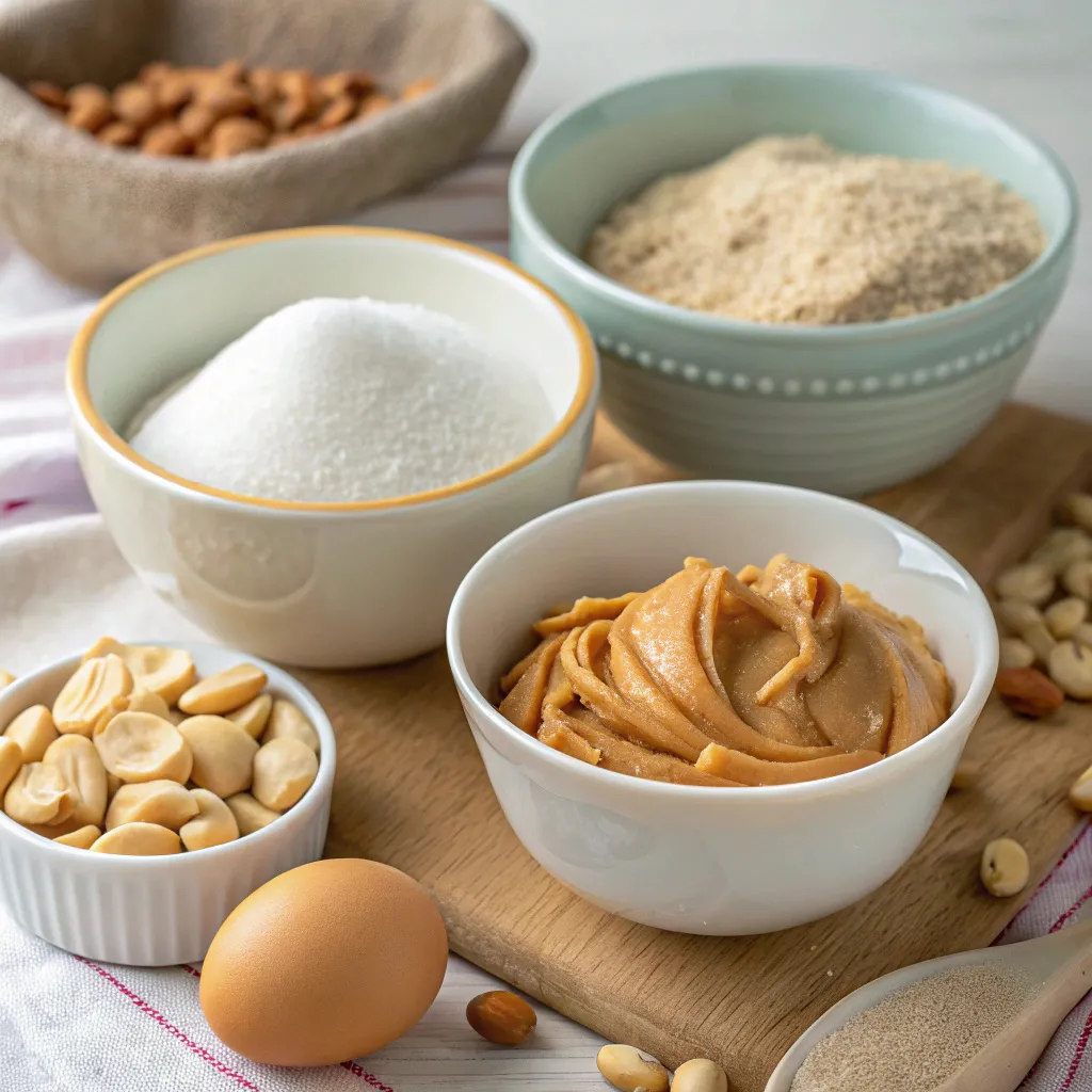 3-Ingredient Flourless Peanut Butter Swirl Cookies