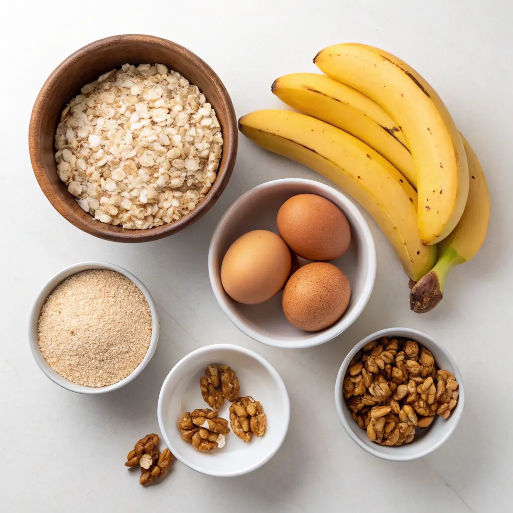 4-Ingredient Banana Walnut Oat Muffins (Gluten-Free & Naturally Sweet) 7 4-Ingredient Banana Walnut Oat Muffins