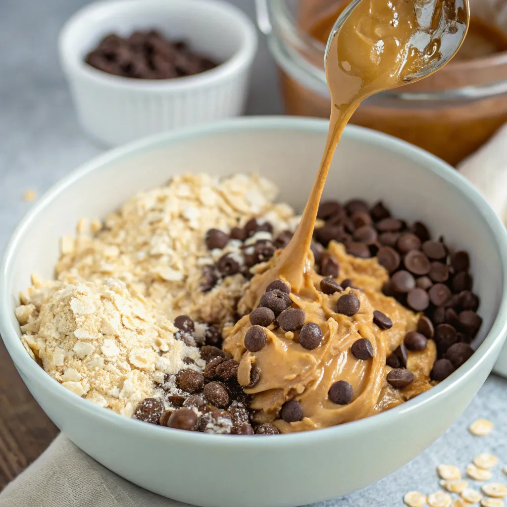 4-Ingredient Chocolate Oat Fudge Bars