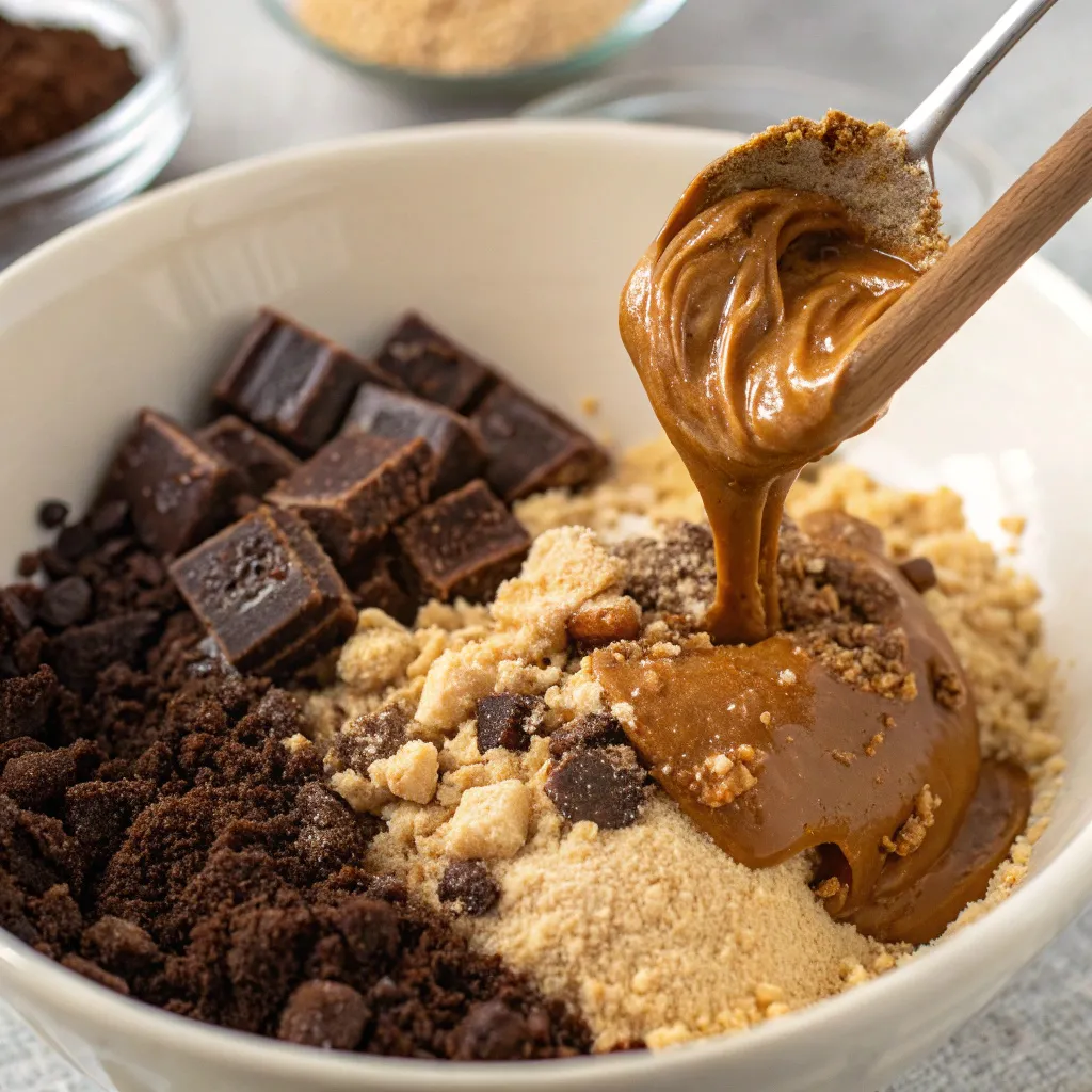 4 Ingredient No Bake Brownies (Fudgy, Gooey & Irresistible!) 8 4 Ingredient No Bake Brownies (Fudgy, Gooey & Irresistible!)