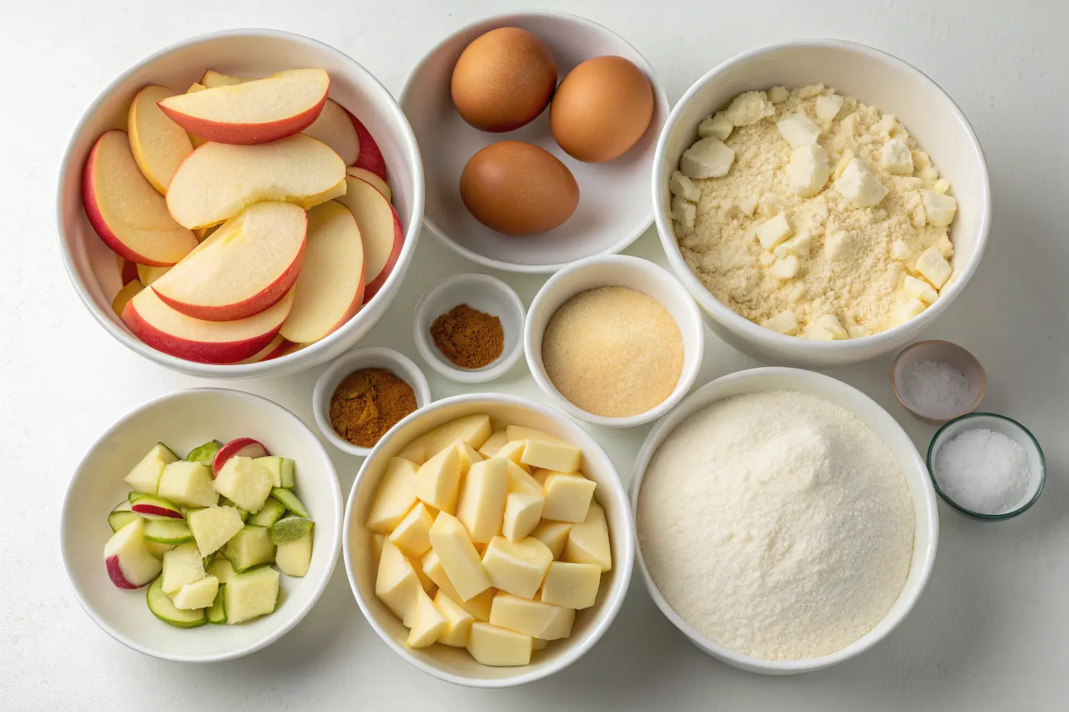 Sugar-Free German Apple Custard Cake (Soft, Creamy & Melt-in-Your-Mouth Delicious!)