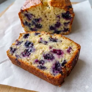 Banana Blueberry Yogurt Oat Cake