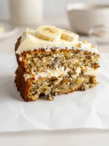 Banana Bread Cake with Cream Cheese Frosting