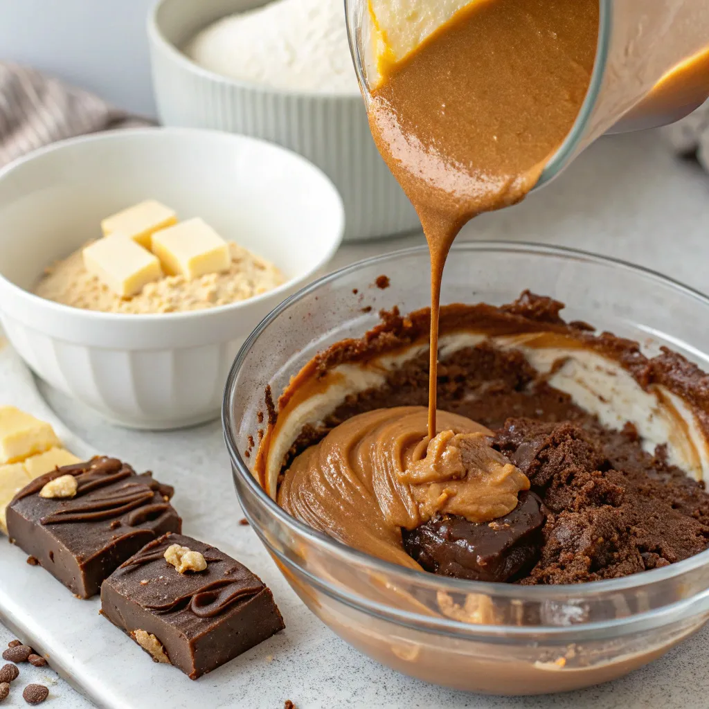 Chocolate Cake with Caramel Filling