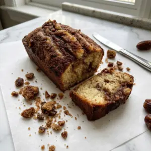 Cinnamon Swirl Date Pound Cake