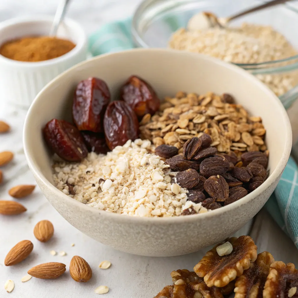 Date & Oatmeal Power Bars
