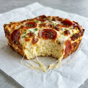 High-Protein Cottage Cheese Pizza Bake