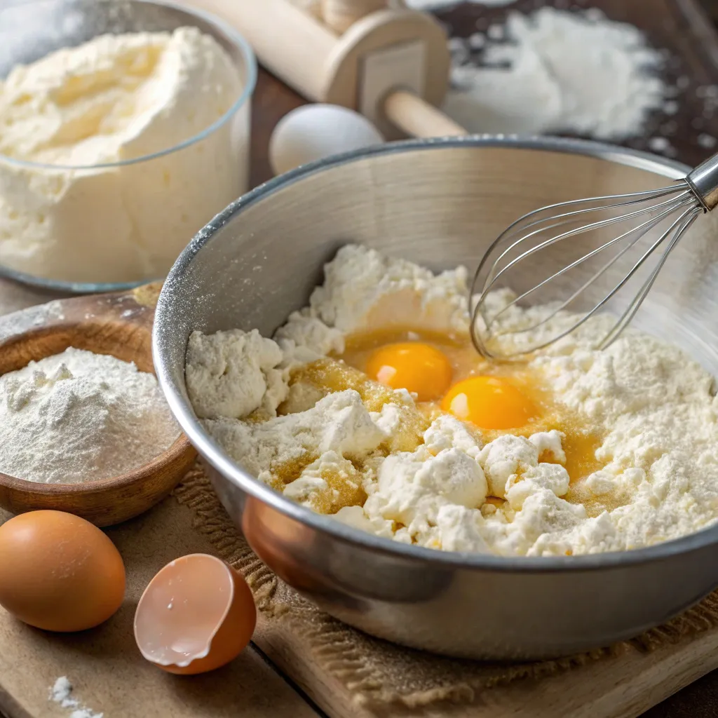 Quick Cottage Cheese Buns