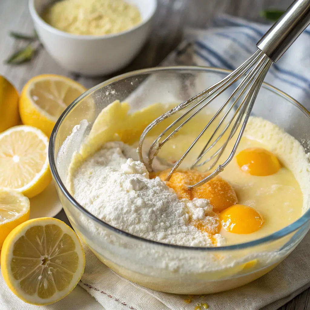 Italian Grandma’s Lemon Custard Cake