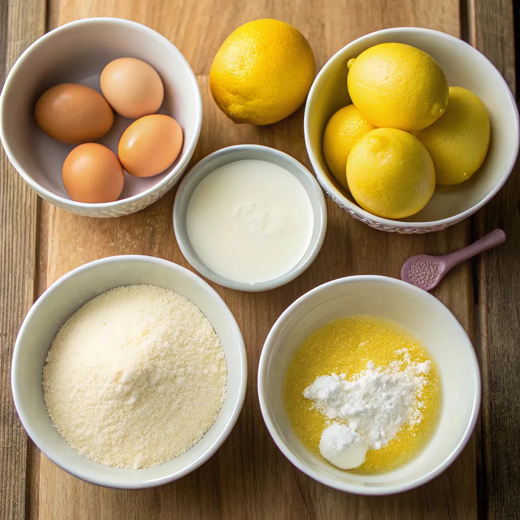 Italian Grandma’s Lemon Custard Cake