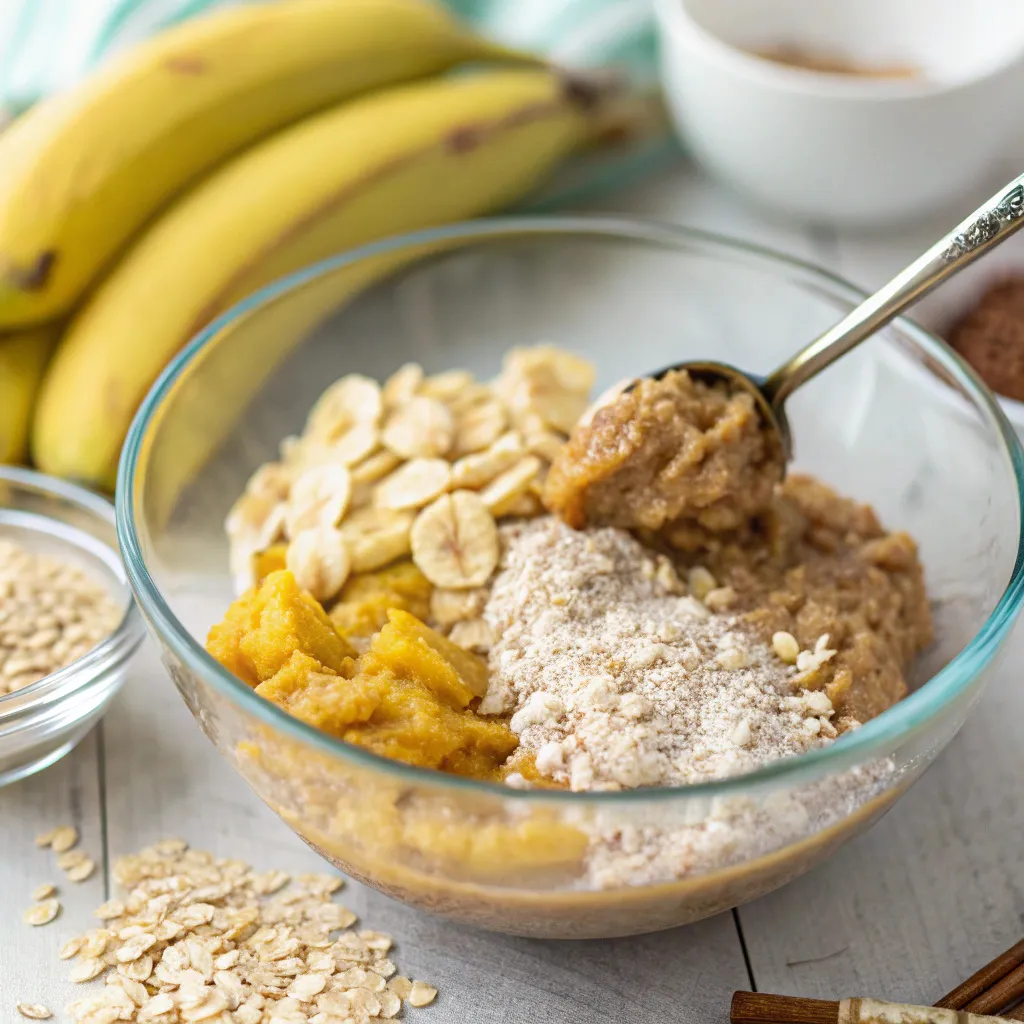 Soft No-Oil Banana Oat Snack Bites (Healthy, Gooey & Guilt-Free Bliss!)