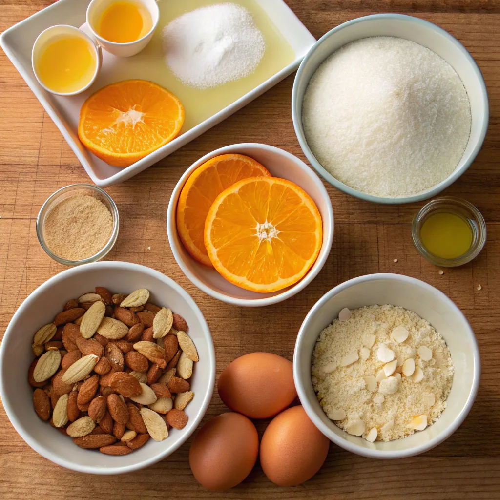 Orange Olive Oil Almond Cake