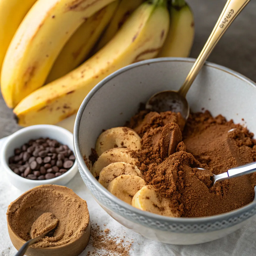 Peanut Butter Banana Brownies