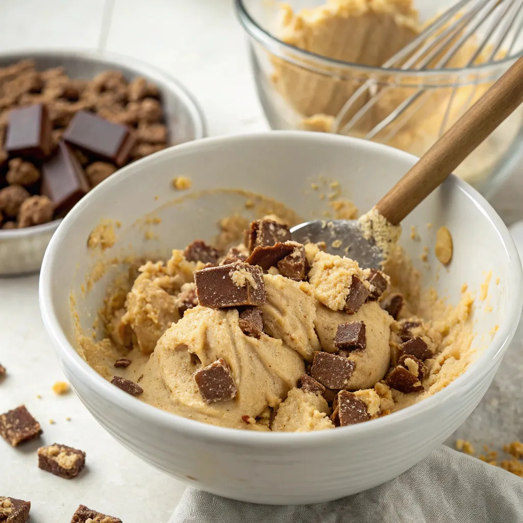 Peanut Butter Butterfinger Cookies