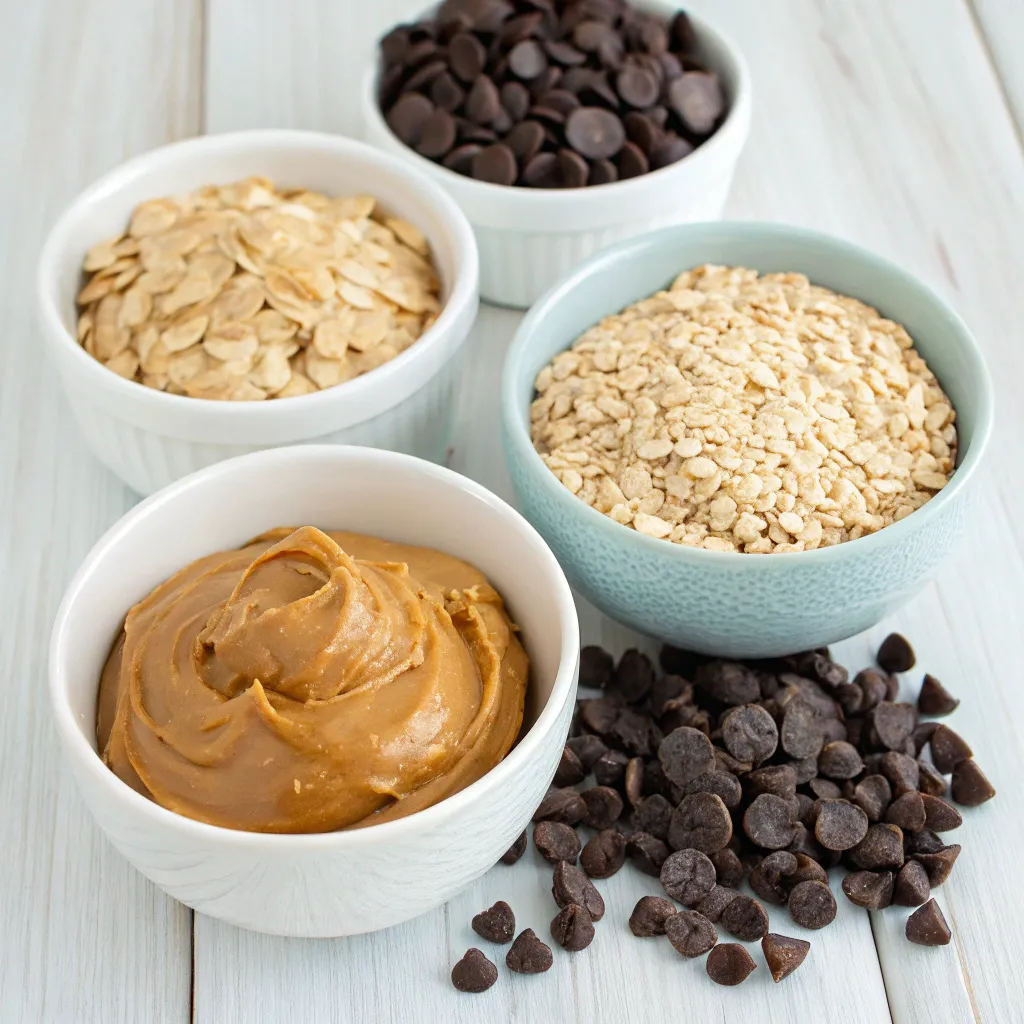 No-Bake Peanut Butter & Chocolate Oat Fudge