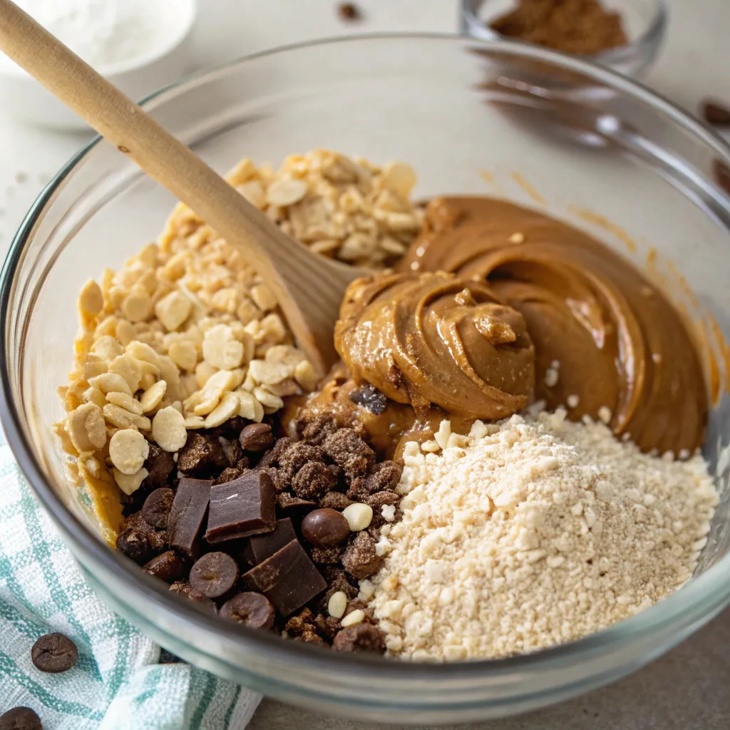 No-Bake Peanut Butter & Chocolate Oat Fudge