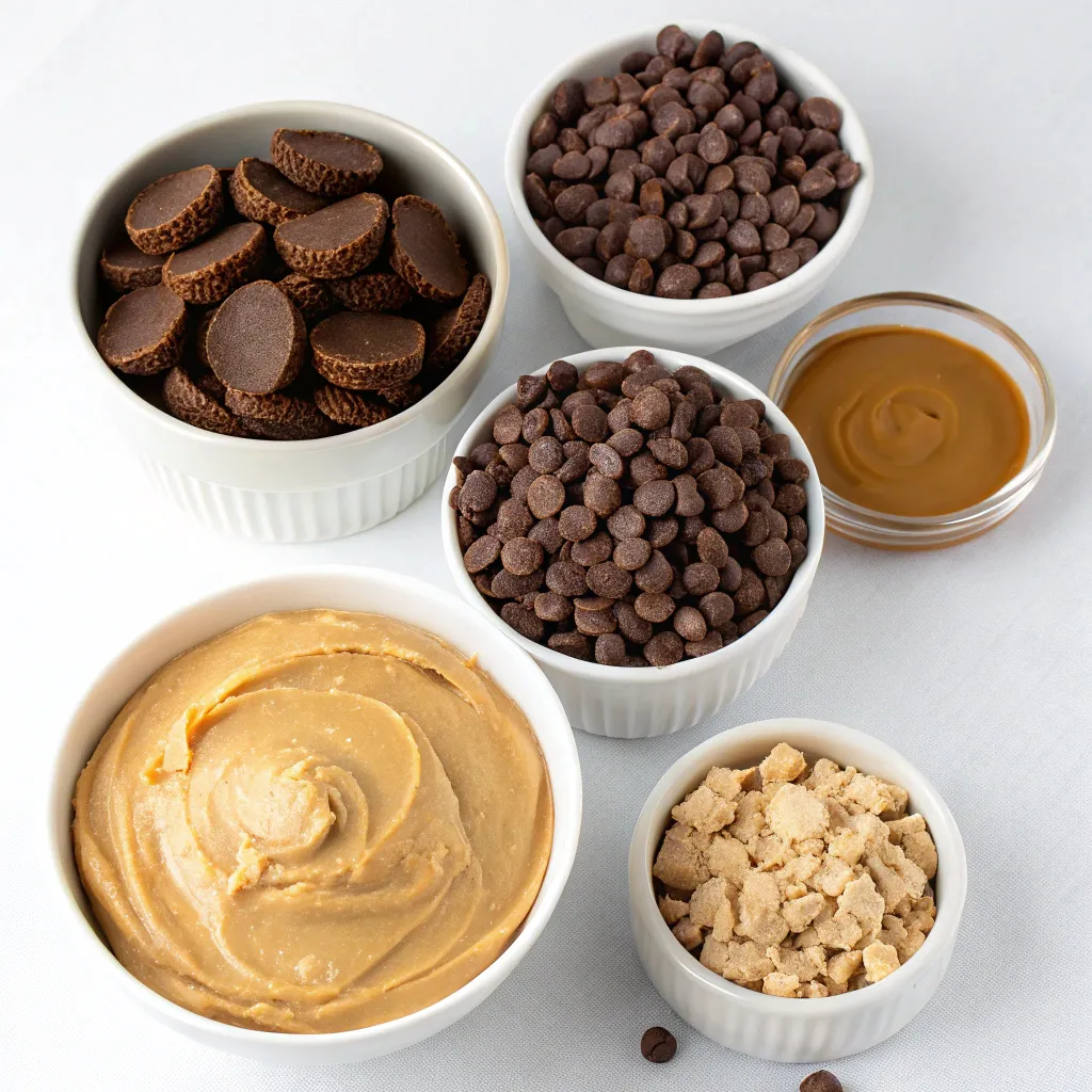 Peanut Butter Cup Dump Cake