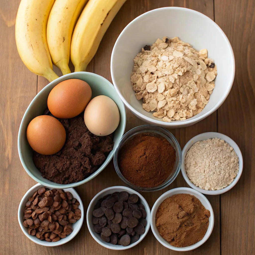 Chocolate Banana Oat Cake