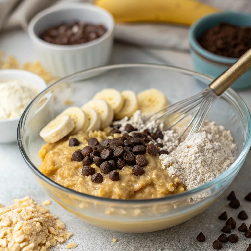 Chocolate Banana Oat Cake