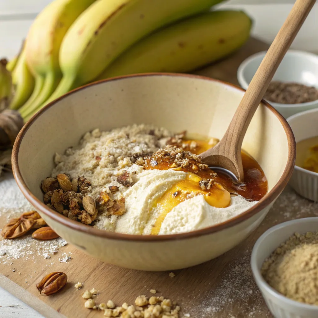 Soft Maple Banana Yogurt Tea Loaf