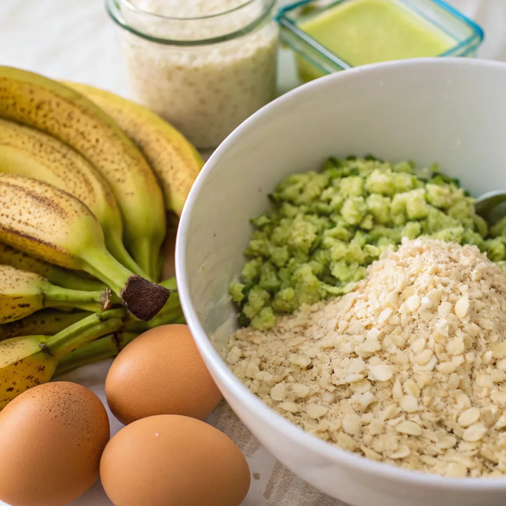Zucchini Oat Breakfast Muffins