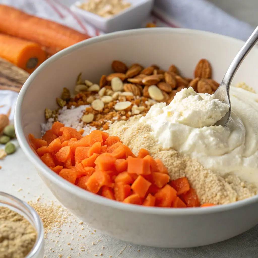 Almond Flour Carrot Yogurt Cake
