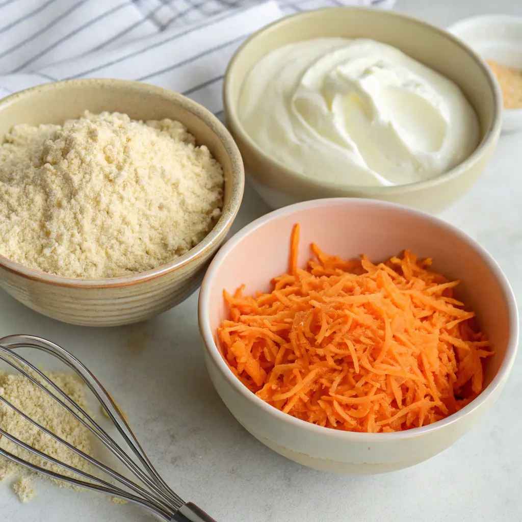 Almond Flour Carrot Yogurt Cake
