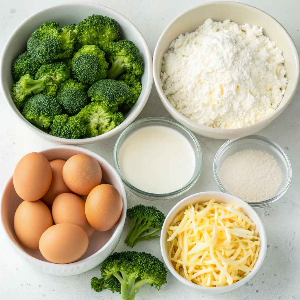 Broccoli Cottage Cheese Bake