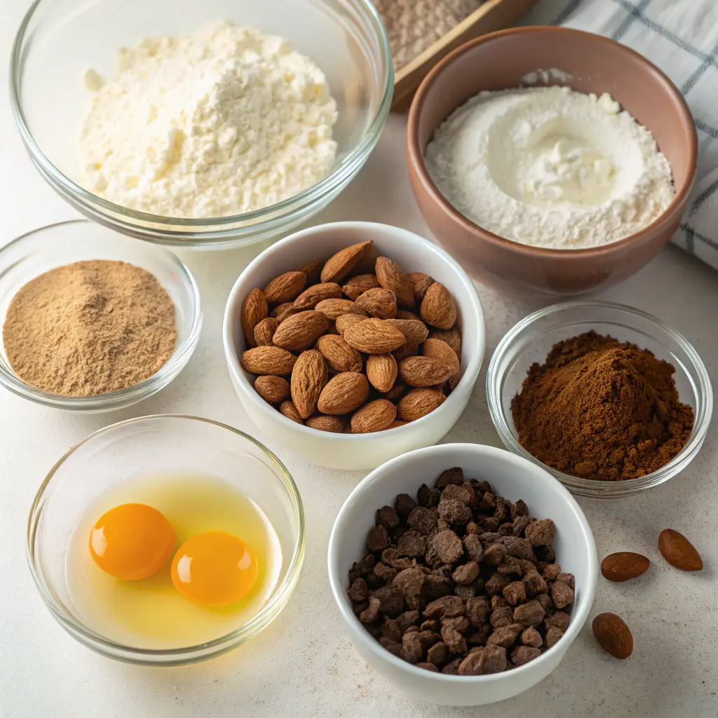 Chocolate Almond Yogurt Cake