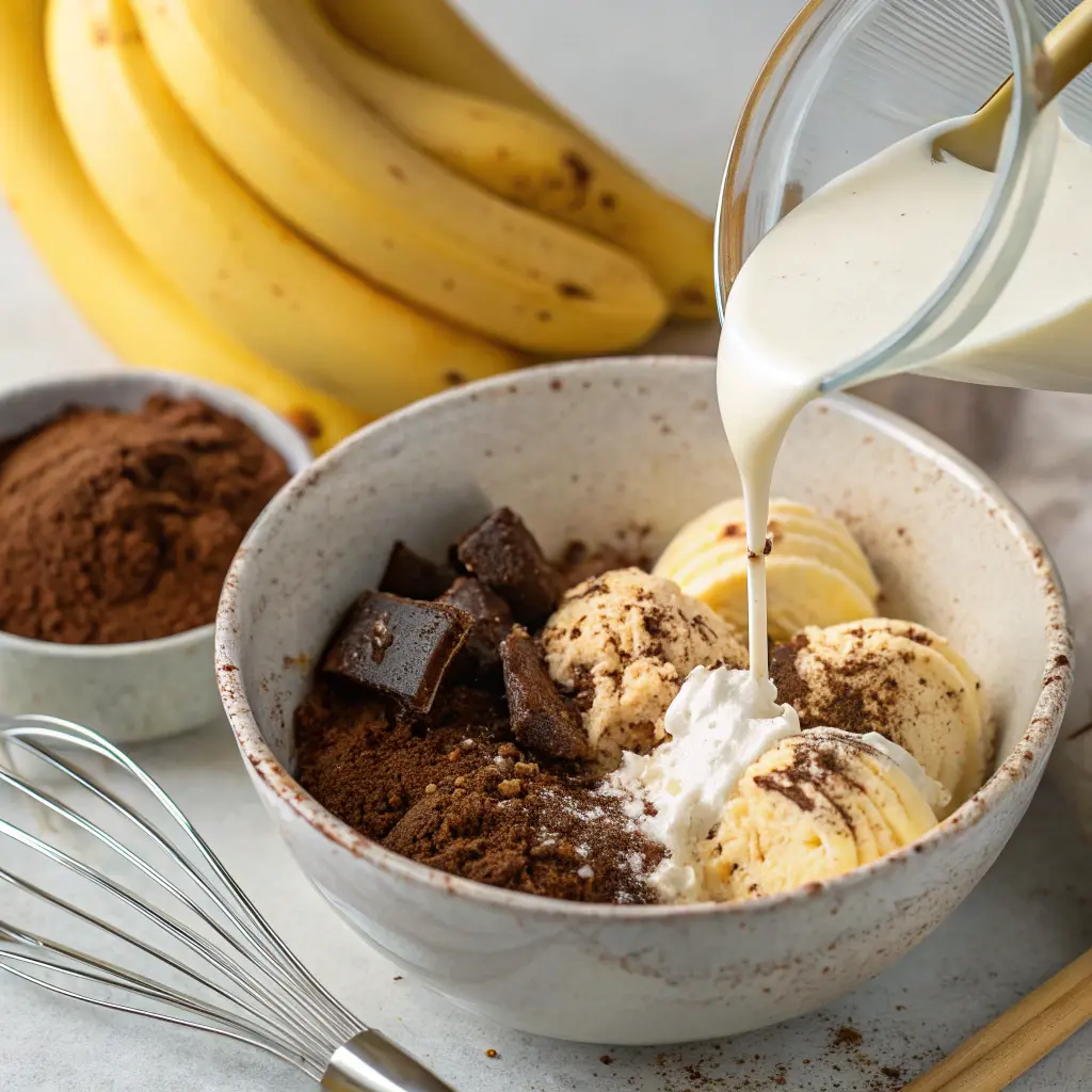 Chocolate Banana Ice Cream