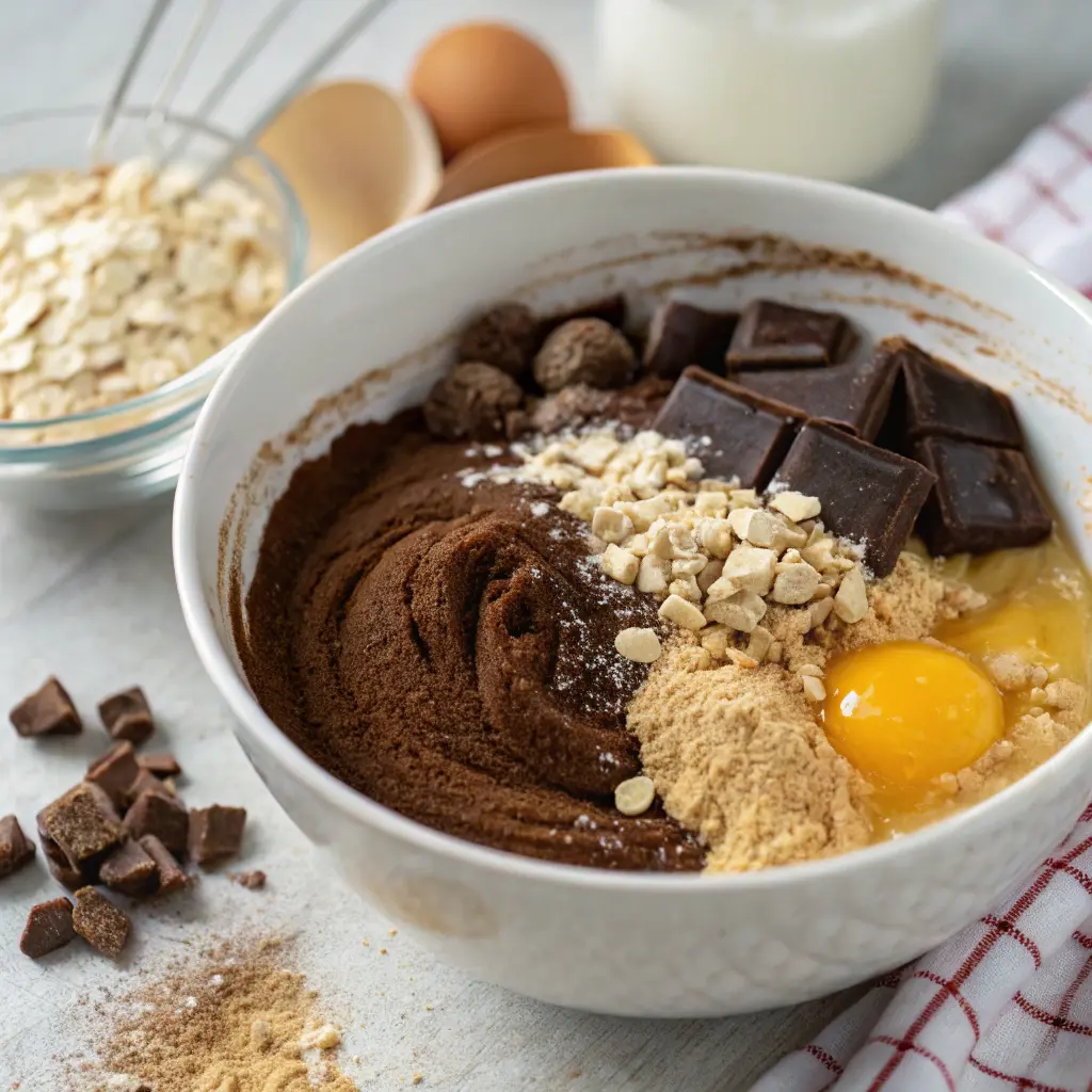Healthy Chocolate Oat Cake (Fudgy, Rich & Naturally Sweetened) 8 Chocolate Oat Cake