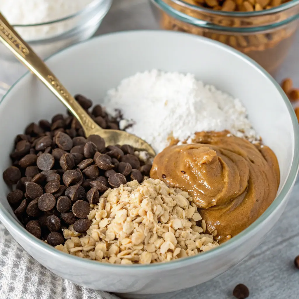 Dark Chocolate Peanut Butter Greek Yogurt Oat Brownie Cookies