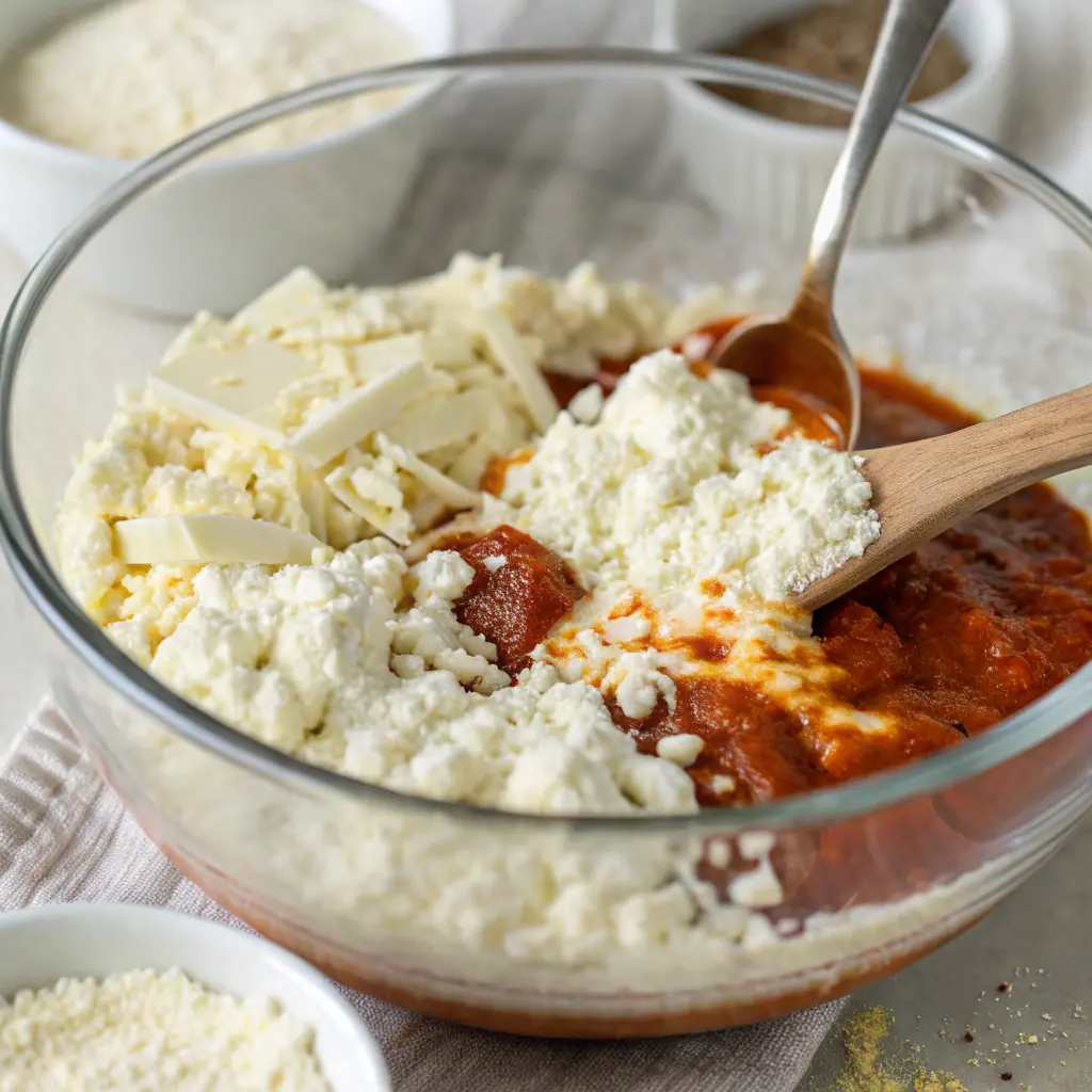High-Protein Cottage Cheese Pizza Bake