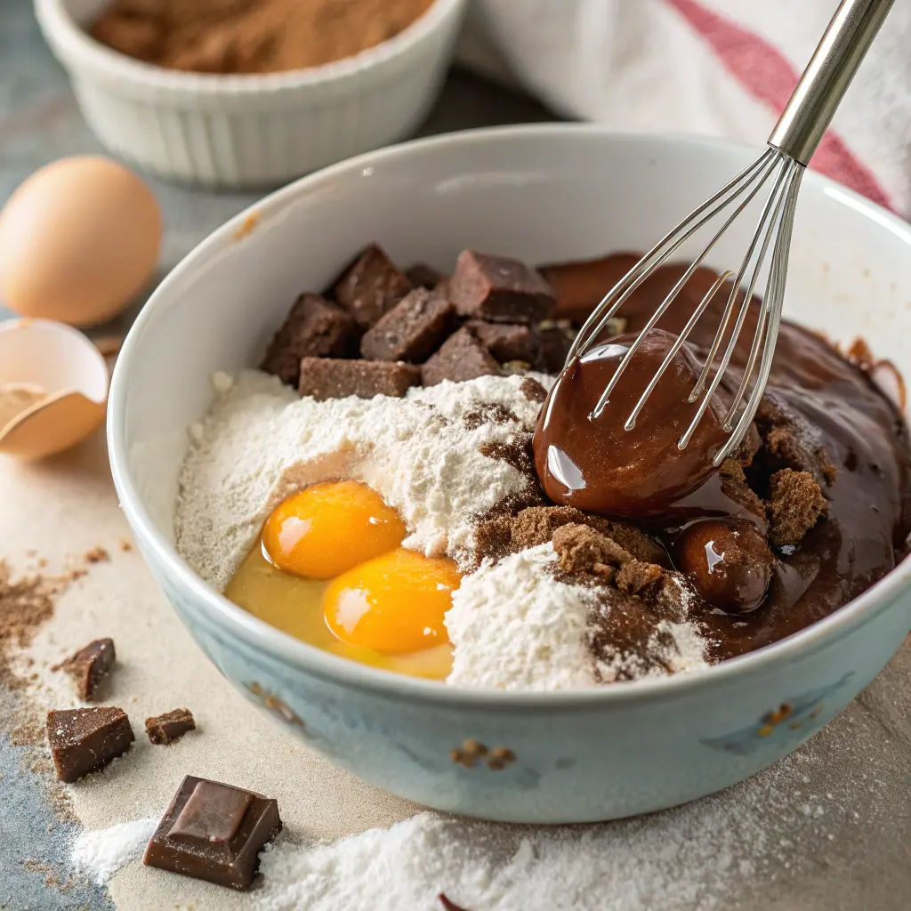 Hot Fudge Brownie Bread