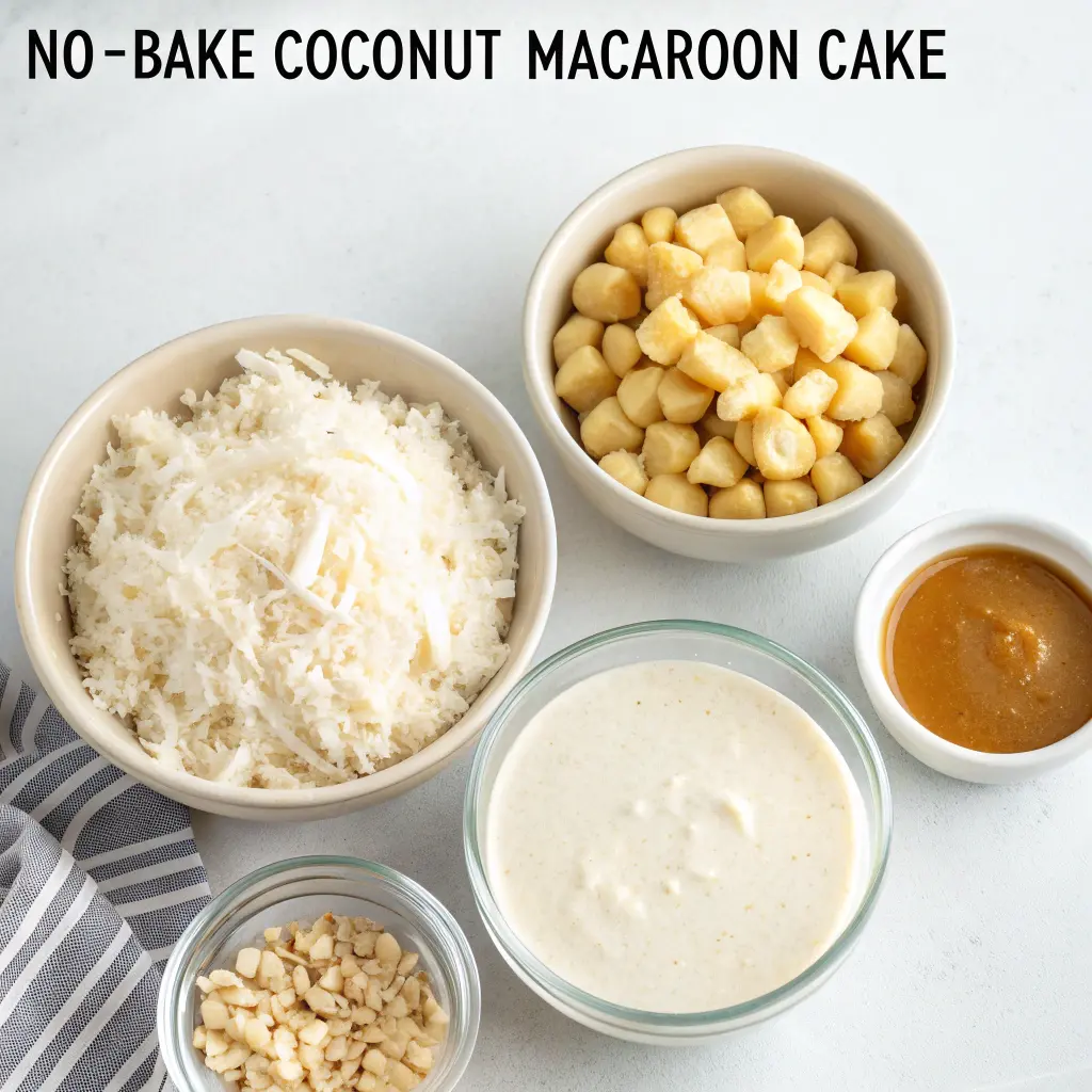 Heavenly No-Bake Coconut Macaroon Cake – 7 Irresistible Reasons This Sugar-Free Dessert Feels Like Pure Luxury!