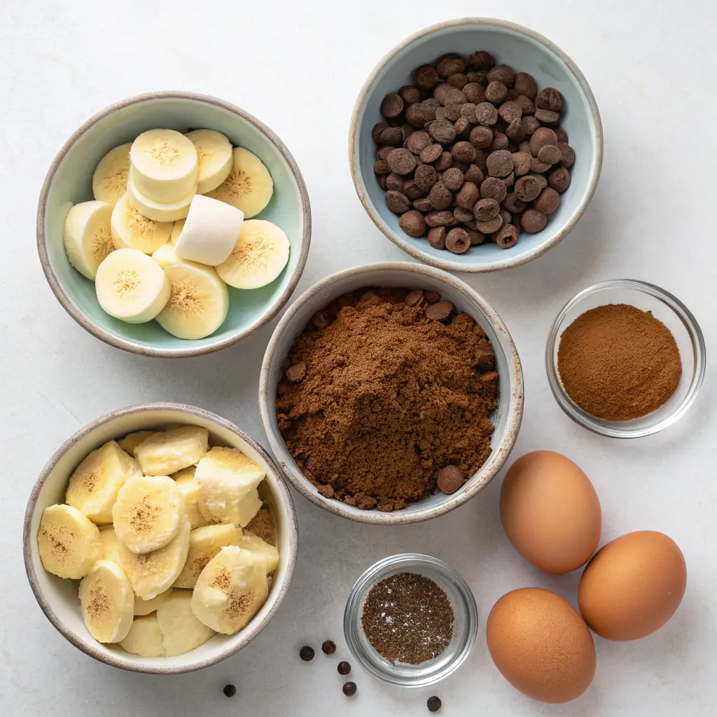 No-Flour Banana Cocoa Muffins
