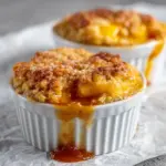 Amish Peach Lava Custard Dump Cake (Gooey, Creamy & Dangerously Addictive!)