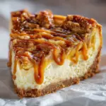Caramel Apple Cheesecake Pie