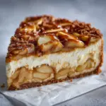 Caramel Apple Cheesecake Pie