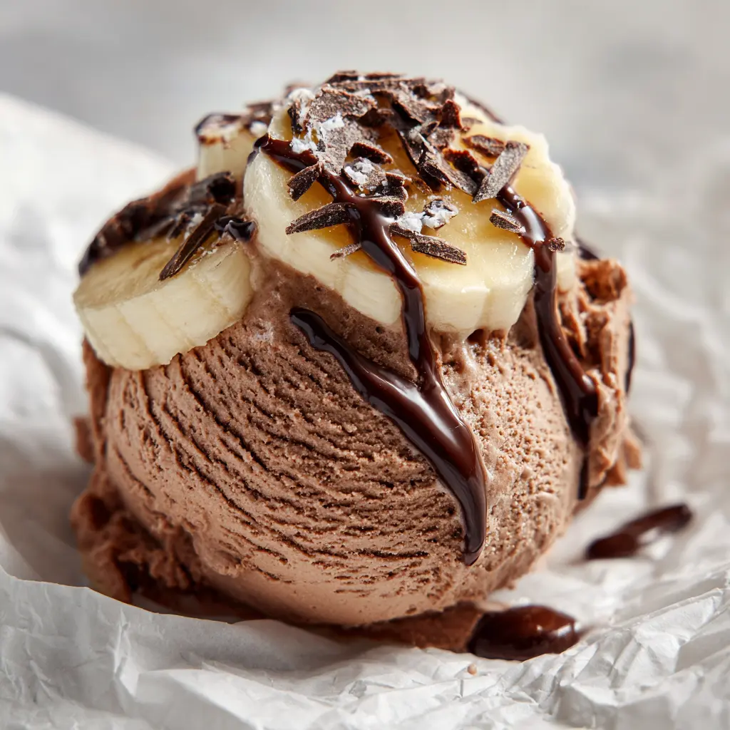 Chocolate Banana Ice Cream