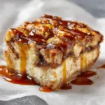 Cinnamon Roll Cheesecake French Toast Bake