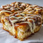 Cinnamon Roll Cheesecake French Toast Bake