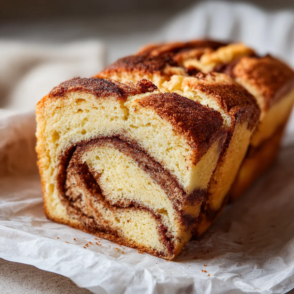 Cozy Cinnamon Vanilla Breakfast Swirl Cake