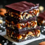 Sugar-Free Dark Chocolate Nut Squares