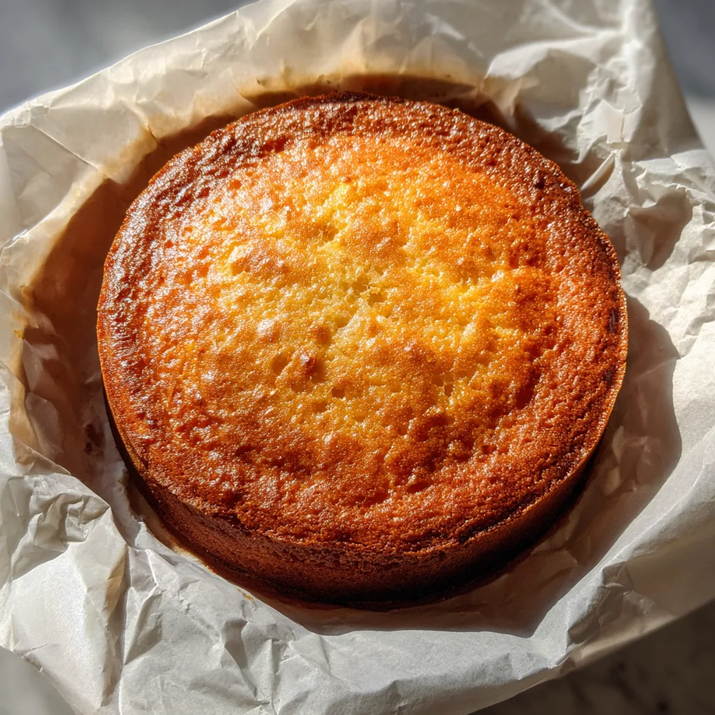 Flourless Cardamom Rose Greek Yogurt Cake