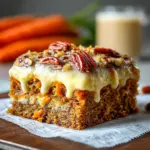 Gooey Amish Carrot Cake Pecan Custard Dump Cake