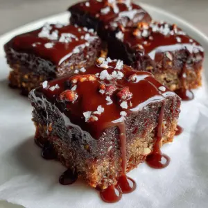 No Flour No Sugar Chocolate Banana Oat Dessert Bars